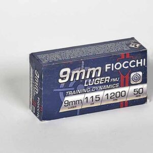 Fiocchi Range Dynamics - 9mm Luger - 115 Gr. - FMJ - 50rds