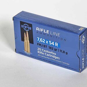 PPU Rifle Line - 7.62x54R - 182 Gr. - FMJ - 20rds