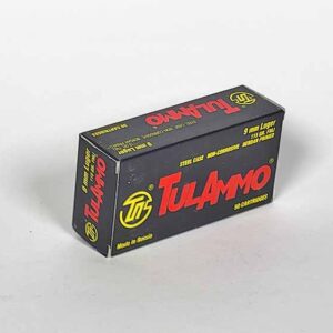 TulAmmo - 9mm Luger - 115gr - FMJ - 50rds