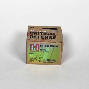 Hornady Critical Defense - 38 Special - 110gr - FTX - 25rds