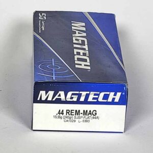 Magtech Range/Training - 44 Remington Magnum - 240gr - SJSP - 50rds