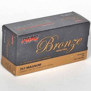 PMC Bronze - 357 Magnum - 158gr - JSP - 50rds
