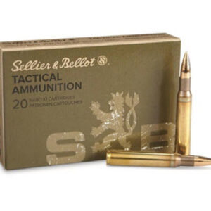 Sellier & Bellot Tactical Ammunition 30-06 SPRINGFIELD 150gr FMJ M1 GRAND 2700 FPS 20/BOX