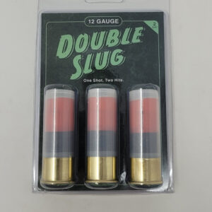 Reaper Defense Double Slug 12 Gauge Ammunition 2-3/4" Double Slug 3 Rounds
