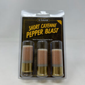 Reaper Defense Cayenne Pepper Short 12 Gauge Ammunition RDG1259 2" Short Cayenne Pepper Blast 3 Rounds