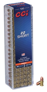 CCI Target 22 Short 29gr CPRN 1080 FPS 100/box