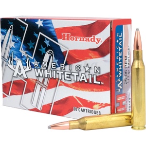Hornady American Whitetail .25-06 Rem 117gr Interlock® BTSP 2479 FPS 20/box
