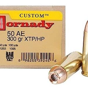 Hornady .50 AE 50 ACTION EXPRESS 300gr XTP® JHP 20/box