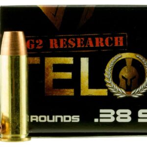 G2 Research TELOS 38SPL+ Telos 38 Special +P 105 gr Copper Hollow Point Box of 20