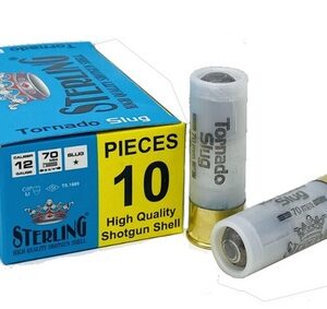 Sterling Ammo 12 Gauge 2.75" Slug 1 oz Tornado 1460 FPS 10/box