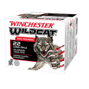 Winchester Wildcat - 22LR - 40 Grain - Copper Plated Dynapoint - 500rds